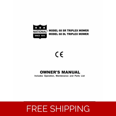 68 TRIPLEX SR DL OWNERS MANUAL